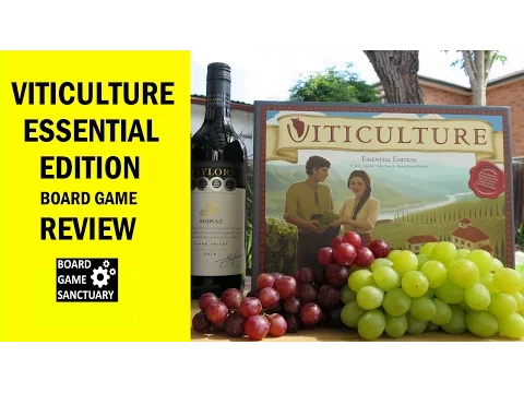 Viticulture Essential Edition Board Game Review & Runthrough