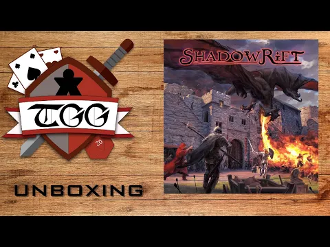 ShadowRift Board Game Unboxing