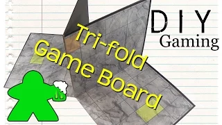 DIY Gaming - How to Make a Tri-fold Gameboard
