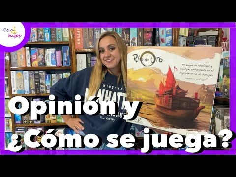 RIO DE ORO (Asmodee) Opinión y ¿Cómo se juega?