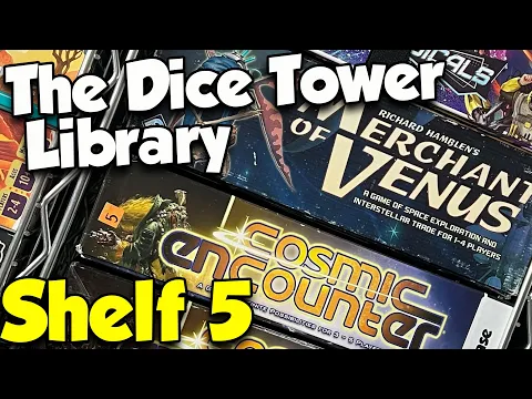 Library Shelf 5: Cosmic Encounter and Some Game Eric Likes