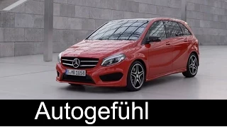Mercedes B-Class new AMG Line B250 4MATIC exterior interior Mercedes B-Klasse Facelift