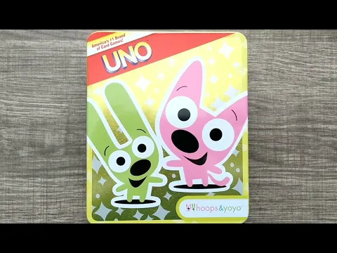 UNO Hoops & Yoyo Card Game