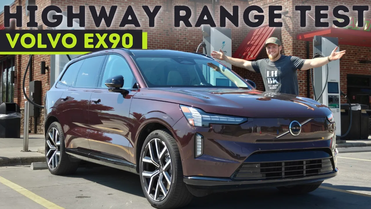 Volvo EX90 Twin Motor 70-MPH Range Test (SPA2 Upgraded)
