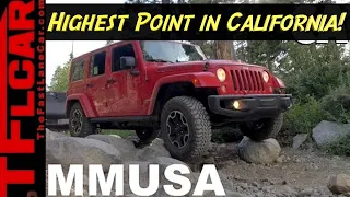 Motor Mountain Monday: Wrangler Rubicon + Trailer Takes on California's Rubicon Trail
