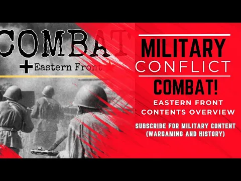 Compass Games Combat! Eastern Front Overview (4K, 2026) #boardgames #wargames