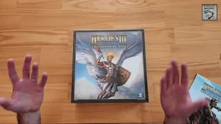 Unboxing: Heroes of Might and Magic III - The Board Game [KS Grail Pledge]