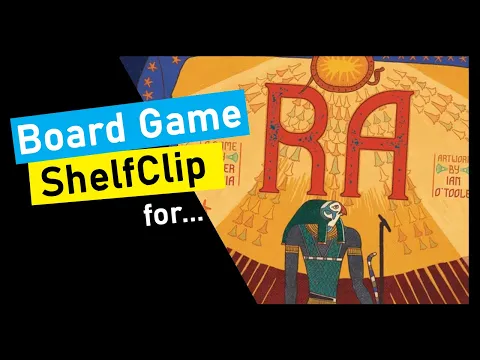 ShelfClips: RA (Short Board Game Preview)