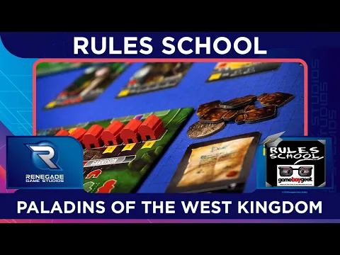 How to Play Paladins of the West Kingdom (Rules School) with the Game Boy Geek