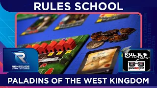 How to Play Paladins of the West Kingdom (Rules School) with the Game Boy Geek