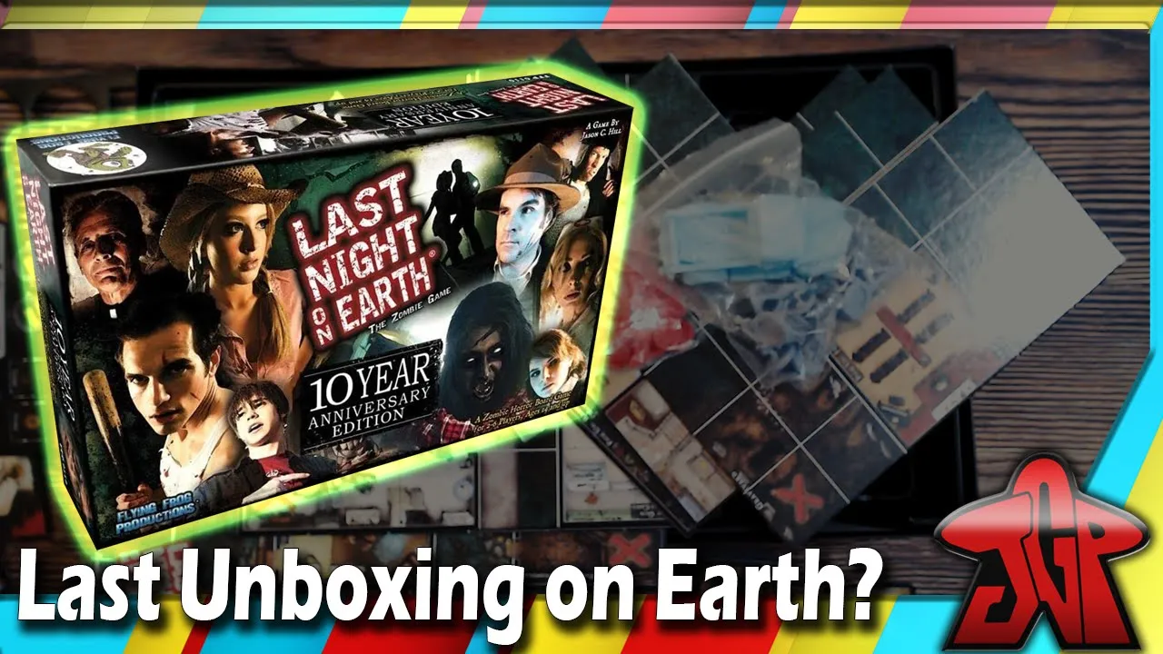 Last Night on Earth: 10 Year Anniversary Edition unboxing