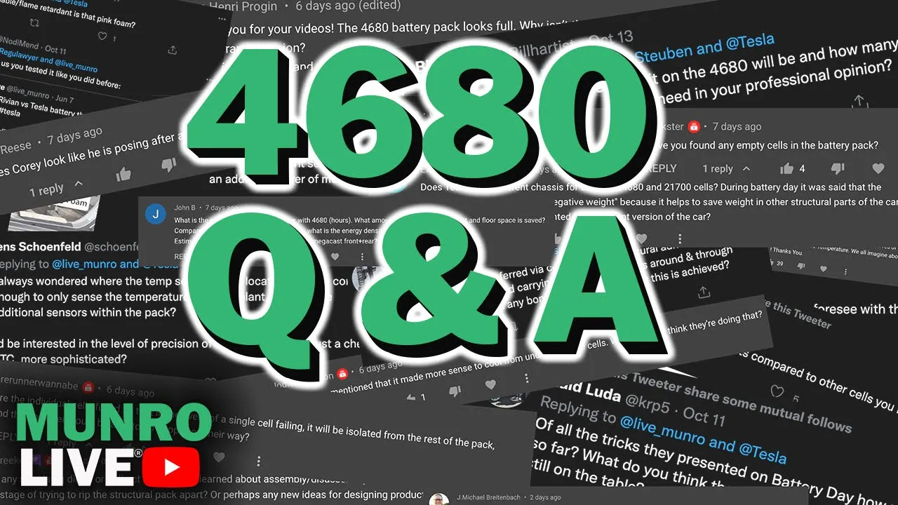 Tesla 4680 Battery Pack Q&A
