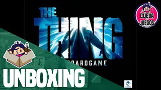 📦✂️🎲♟️ Unboxing The Thing El Juego de Mesa - La Cueva de los Juegos