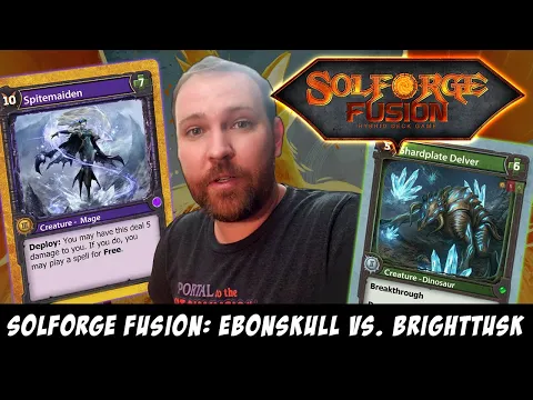 SolForge Fusion, Round 1: Ebonskull vs. Brighttusk