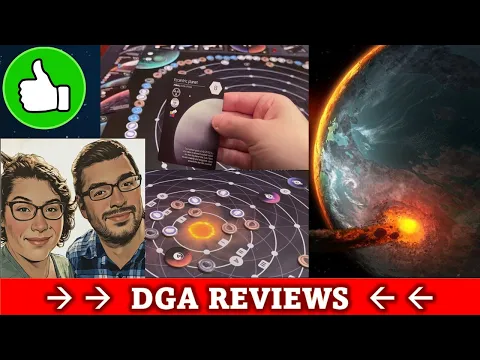 DGA Reviews Board Games: Planetarium (Cozy Game Night)