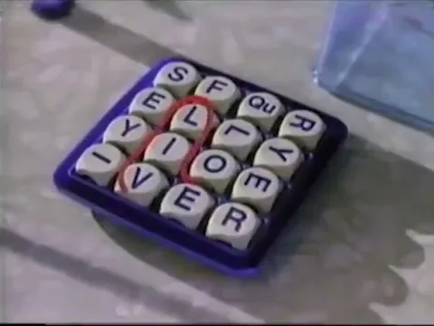 Boggle Board Game Ad (1997)