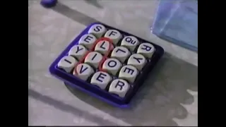 Boggle Board Game Ad (1997)