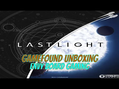 Last Light Deluxe Gamefound Unboxing