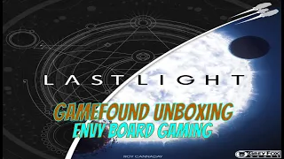 Last Light Deluxe Gamefound Unboxing