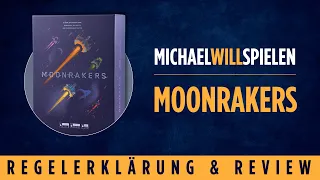 MOONRAKERS – Regelerklärung und Review – Schicker Deck-Builder mit Space-Thema