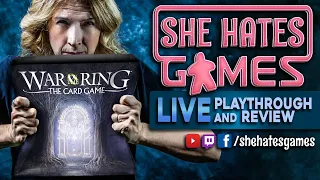 Does She Hate "War of the Ring: The Card Game"?