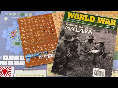 Pacific Battles: Malaya 1941 (World at War #51) - Unbag, Page Turn & Anniversary (December 8, 1941)