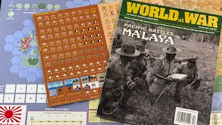 Pacific Battles: Malaya 1941 (World at War #51) - Unbag, Page Turn & Anniversary (December 8, 1941)
