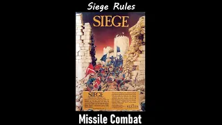 Siege Tutorial part 2 - Missile Combat