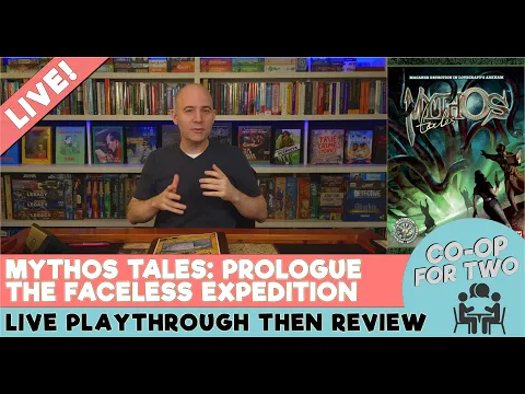 Mythos Tales - Prologue - The Faceless Expedition - Live Playthrough Then Review