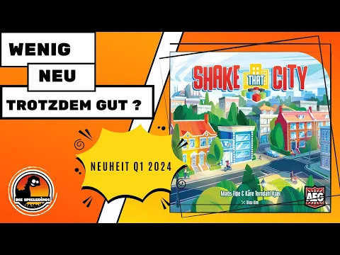 Shake That City Brettspiel - 8 Minuten Regeln zum losspielen -  Neuheit bei Board Game Circus