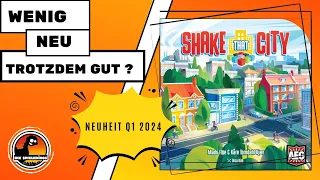 Shake That City Brettspiel - 8 Minuten Regeln zum losspielen - Neuheit bei Board Game Circus