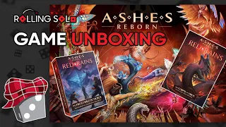 Ashes Reborn: Master Set, The Corpse of Viros & The Frostwild Scourge | Game Unboxing