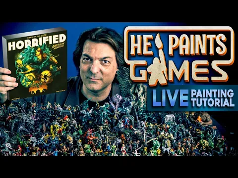 How to Paint "Horrified: American Monsters"