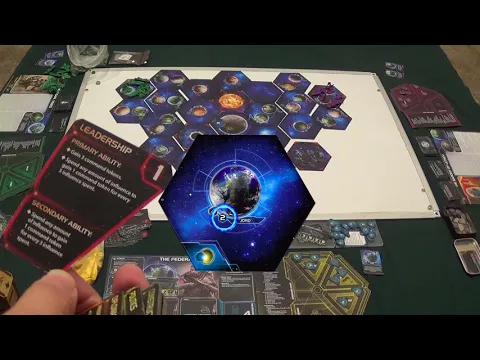 Twilight Imperium 4. (Сумерки Империи 4). Часть 4. Расстановка кораблей, выбор стратегических карт