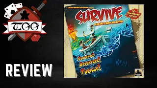 Survive Escape from Atlantis! Board Game Overview and Review