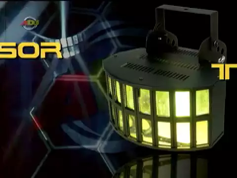 Product video thumbnail for American DJ Agressor Tri LED Classic Effects Light