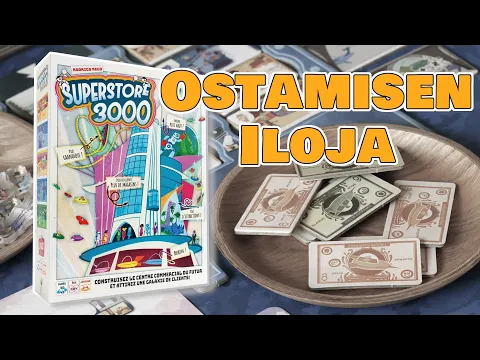 Superstore 3000 | Hyväntuulinen laattojenasettelu | Lautapelin arvostelu | Space Cowboys