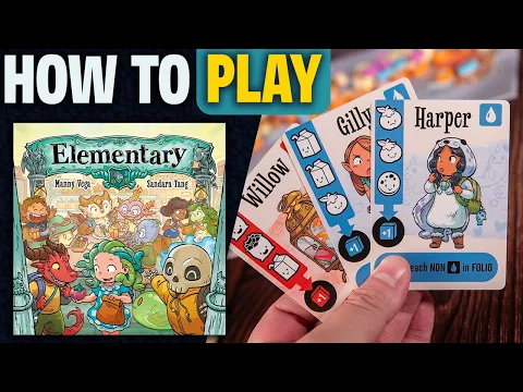 Elementary | How to Play | Learn to Play in 9 Minutes! | Delightful Monsters, Dice, and Friendship
