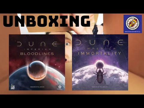 Dune Imperium Bloodlines and Immortality Unboxing