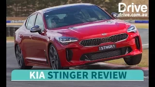 2017 Kia Stinger First Drive Review | Drive.com.au