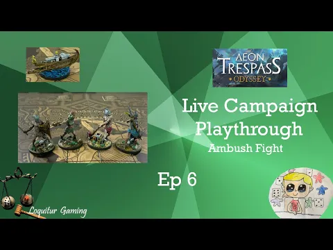 Ep 6 - Aeon Trespass Odyssey - Ambush Fight v Labyrinthauros
