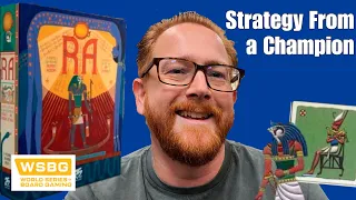 Ra Strategy from the World Series of Board Gaming with Ring Champion Loyd Wasson