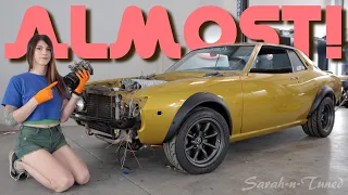 Who Needs AC Anyway.. // 2UZ V8 Swap '74 Celica