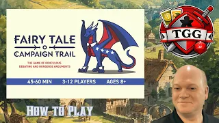 Fairy Tale Campaign Trail Board Game - How To Play | Learn the Rules in Minutes