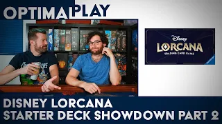 Lorcana Starter Deck Battle (Game 2) and Pack Opening! | Optimal Play