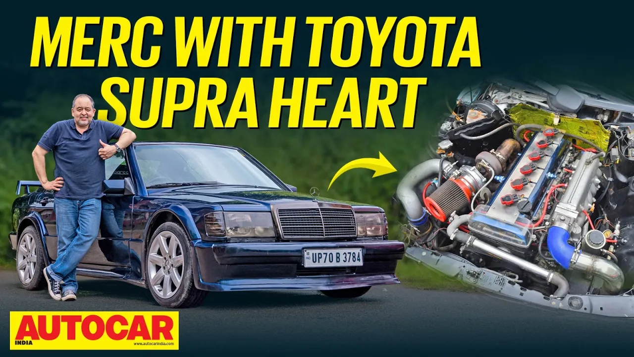 Two legends come together - Supra heart in Merc body | Feature | Autocar India