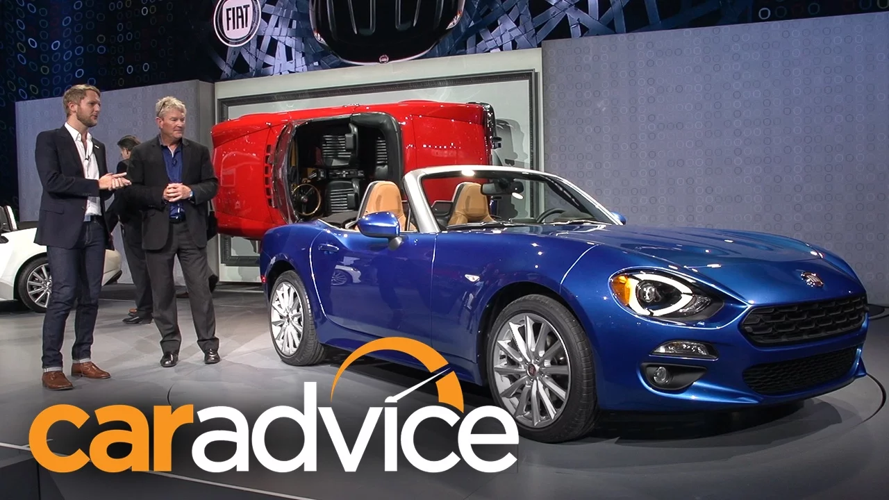 2016 Fiat 124 Design Interview with Felix Kilbertus : 2015 LA Auto Show