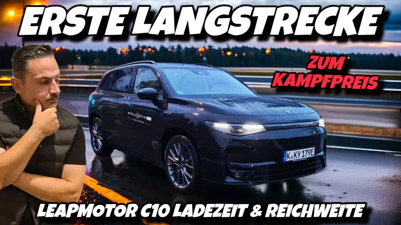 Der Preisknaller! Leapmotor C10 Autobahnreichweite & Ladezeit im Test.