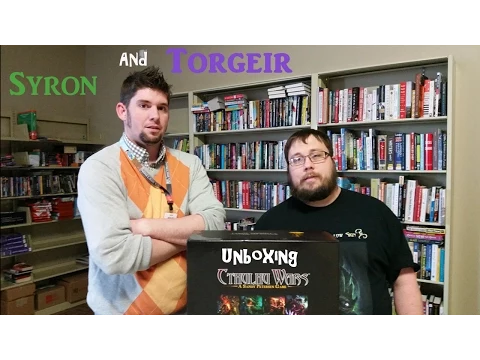Syron and Torgeir - Unboxing - Cthulhu Wars Board Game