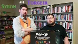 Syron and Torgeir - Unboxing - Cthulhu Wars Board Game